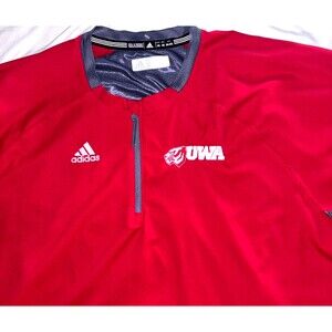 Adidas University of West Alabama (UWA) Quarter-Zip Pullover 3XL